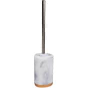 Wholesale - RESIN MARBLE/GOLD TOILET BRUSH HOLDER C/P 8, UPC: 810094753115